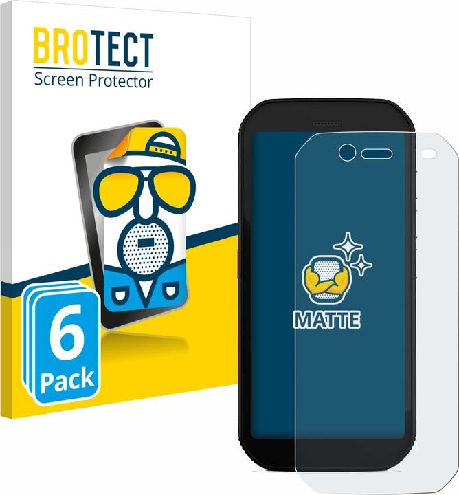 Productafbeelding BROTECT Antireflecterende schermbeschermer mat (6 Stuk, Cat S42)