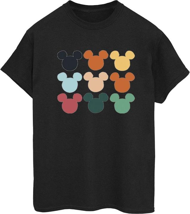 Disney Mickey Mouse Heads Square TShirt (L)