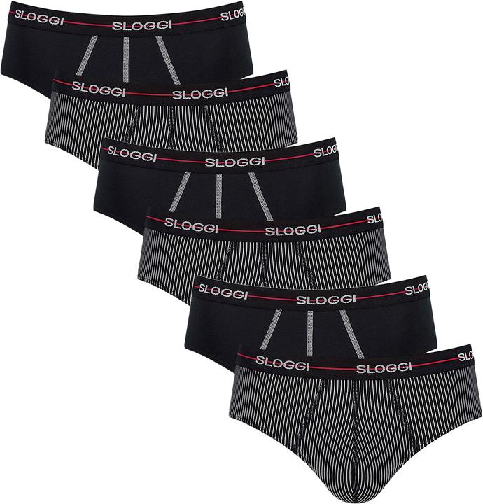 Produktbild Sloggi 6er Pack Start Midi-Slip (S, 6er Pack)