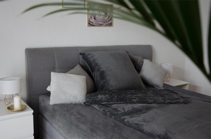 Actual product image Aspero Flannel fitted sheet PERPIGNAN - 2180 (140 x 200 cm)