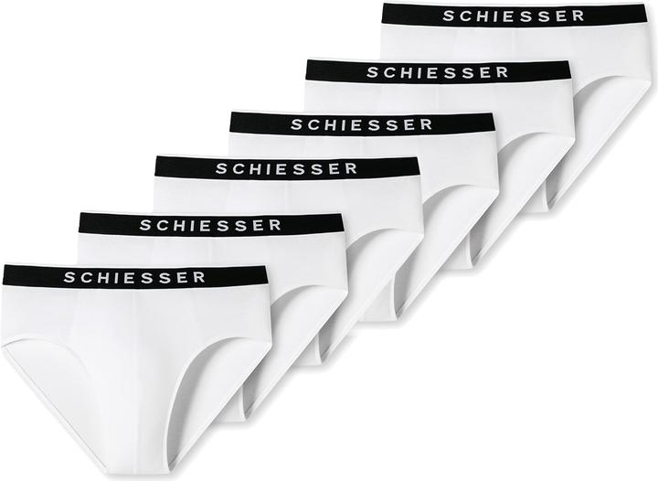 Immagine prodotto Schiesser Confezione da 6 slip / mutande Rio in cotone biologico 95/5 (XXL, confezione da 6)