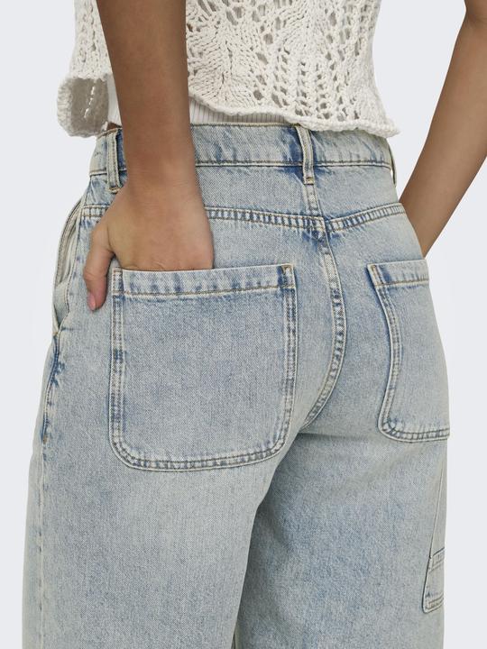 Actual product image Only ONLRUTH Mittlere Taille Locker geschnitten Jeans-Shorts Jeans-Shorts (L)
