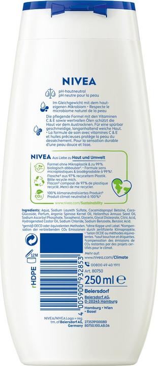 Produktbild NIVEA Pflegedusche Diamond & Argan Oil Trio (750 ml)
