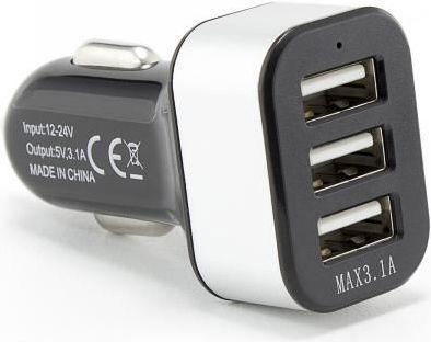 Sbox Car Charger CC-331B 3.1A black/grey
