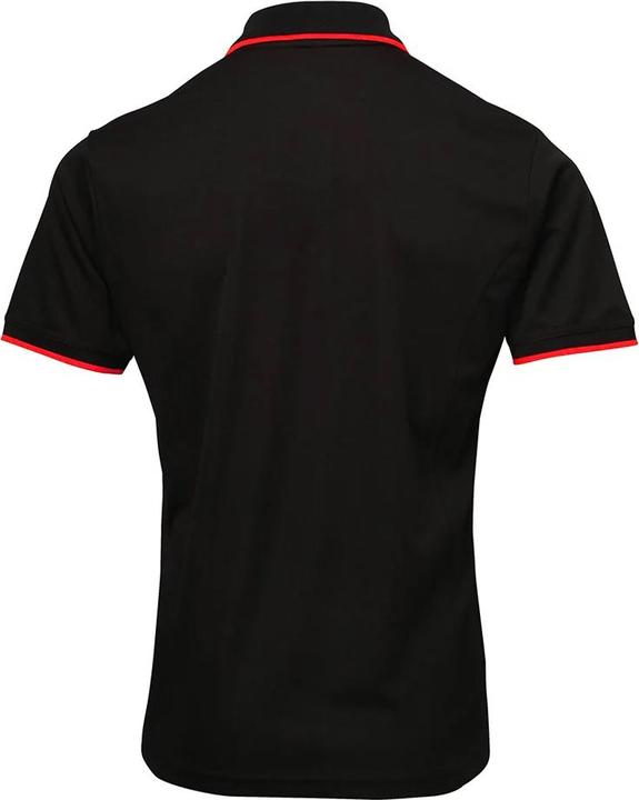 Actual product image Premier Mens Coolchecker Contrast Pique Polo Shirt (XL)
