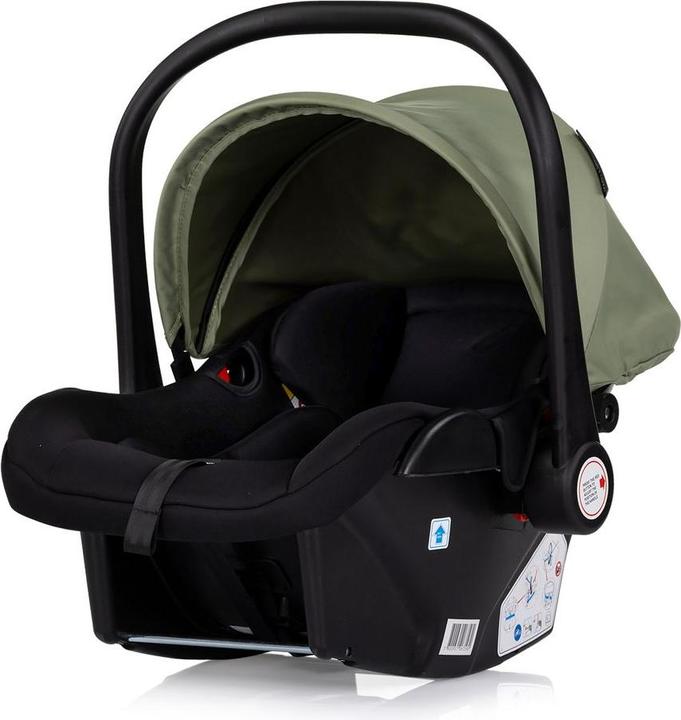 Produktbild Chipolino Set Babyschale Isofix Basis (Babyschale, ECE R129/i-Size Norm)