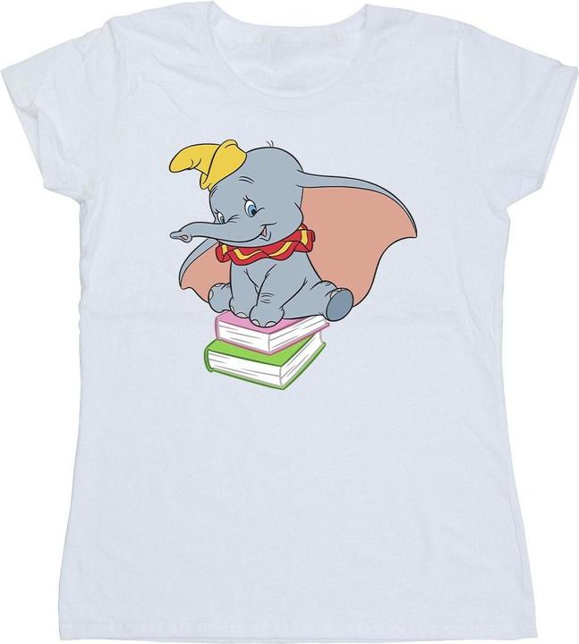 Image du produit Disney - T-shirt DUMBO SITTING ON BOOKS - Femme (XL)