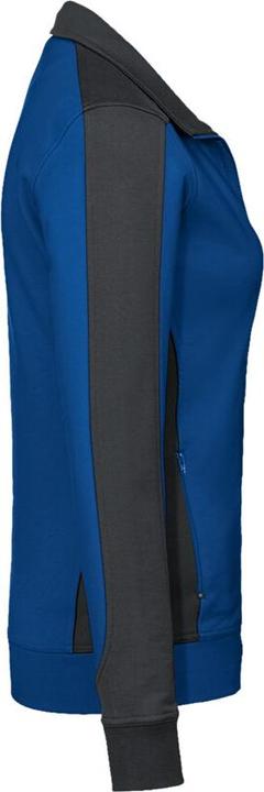 Actual product image Hakro Ladies sweat jacket Contrast Perf ormance royal/anthracite size 6XL (6XL)