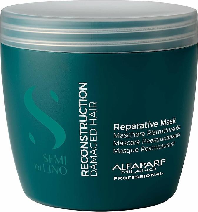 Immagine prodotto Alfaparf Semi di Lino Ricostruzione Maschera Riparativa 500 ml (500 ml)