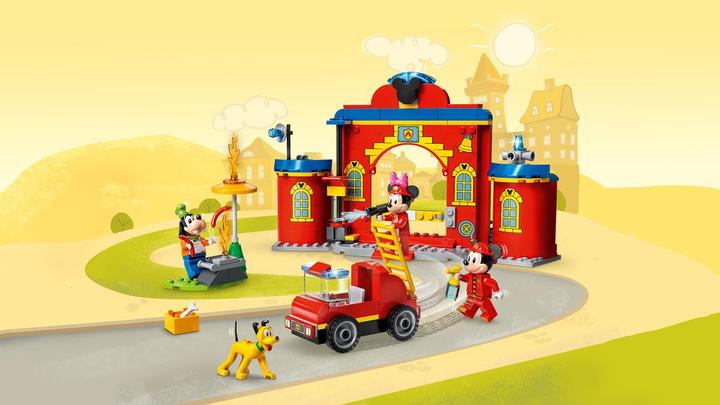 Image du produit LEGO La caserne de pompiers et le camion de pompiers de Micky (10776, LEGO Disney)