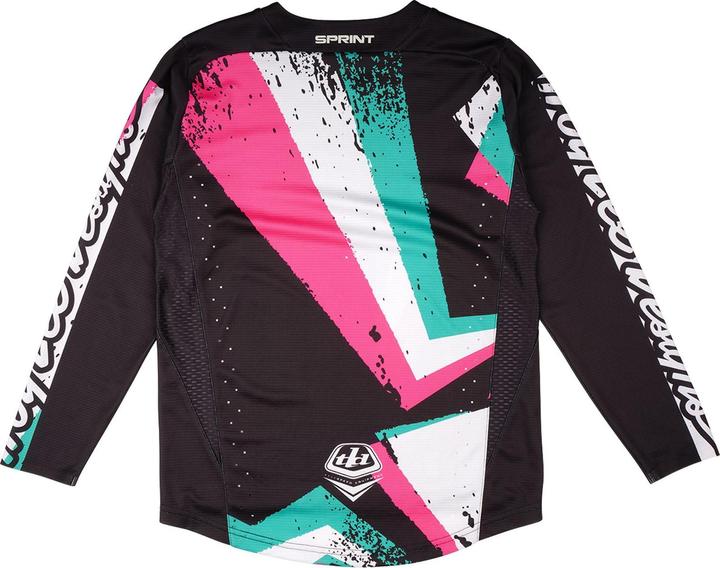 Image du produit Troy Lee Designs Sprint Jersey, Full Pull, black, youth M (M)