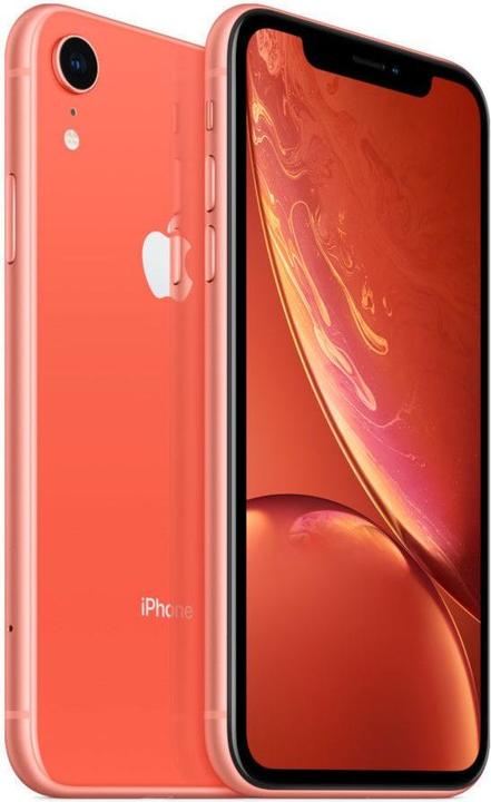 Produktbild Re!commerce iPhone XR (128 GB, Coral, 6.10", 12 Mpx, SIM + eSIM, A / Wie neu)