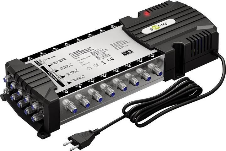 Actual product image Goobay Satellite multi-switch 9 inputs/16 outputs (Multi switch)