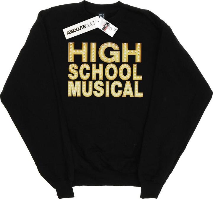 Produktbild Disney High School Musical The Musical Lights Logo Sweatshirt Mädchen (152, 158)