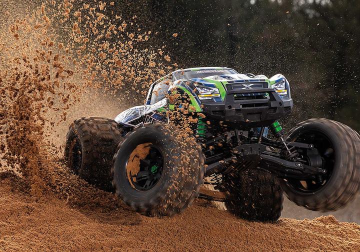 Produktbild Traxxas M.TRUCK X-MAXX 8S BELTED 4WD EP RTR GREEN TQi 2.4GHz BRUSHLESS OHNE LadegerÃ¤t und OHNE Akku (RTR Ready-to-Run)