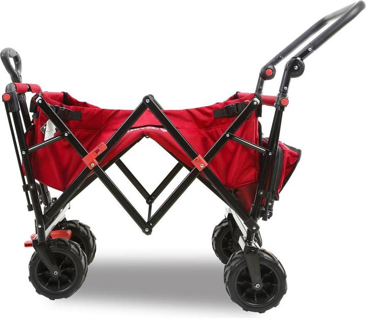 Image du produit Fuxtec Strand-Bollerwagen FX-CTB800 mit UV-geschütztem Sonnendach,Schiebegriff & Innenraumverlängeru