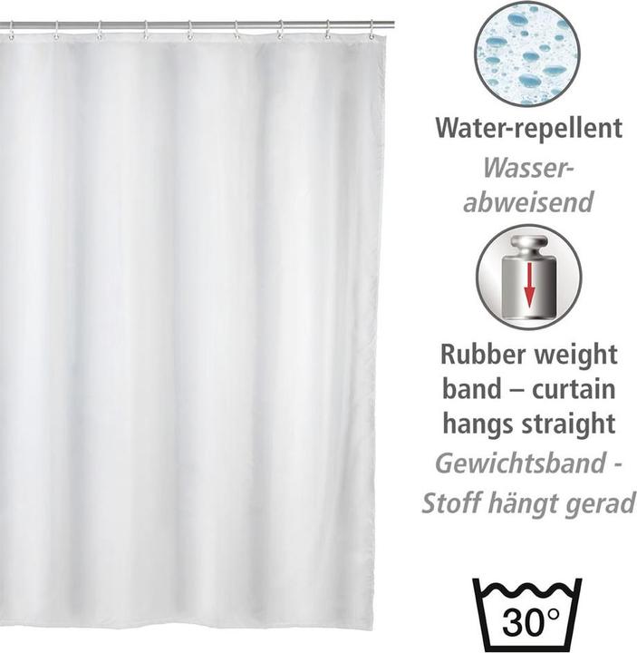 Actual product image Wenko Shower curtain (180 x 200 cm)