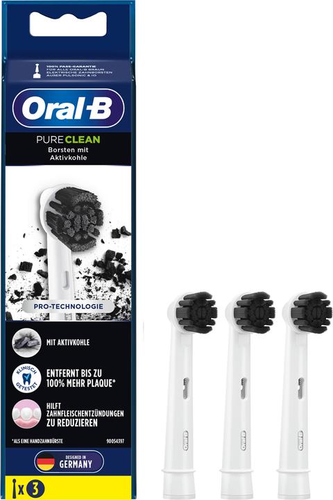 Image du produit Oral-B Charbon actif Pure Clean (3 x)