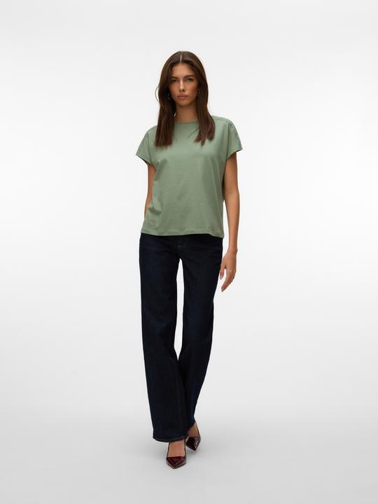 Image du produit Vero Moda Vmemmy Ss Lace Tape Top Jrs Ga Noos (L)