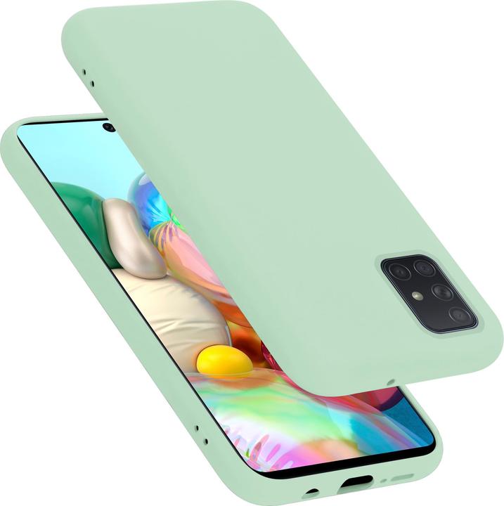 Actual product image Cadorabo TPU Liquid Silicone Case Cover (Samsung Galaxy M40)