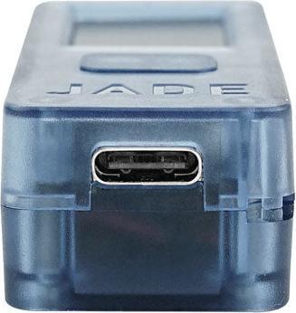 Actual product image Blockstream Jade - Transparent Blue (Bitcoin)