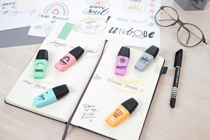Actual product image STABILO BOSS MINI Pastel Love 2.0 Highlighter (3 colours, 5 mm, 3 x)