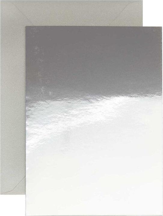 Produktbild Rico Design Spiegelkart./Perlmutt silb.300459 (10 x)
