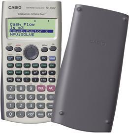 Immagine prodotto Casio Calcolatrice FC-100V Calcolatore finanziario tascabile grigio (Batterie)