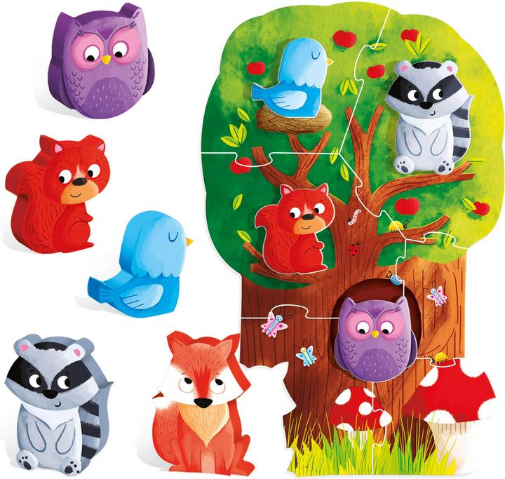 Produktbild My First Forest mit 5 Holztieren (5 Teile)