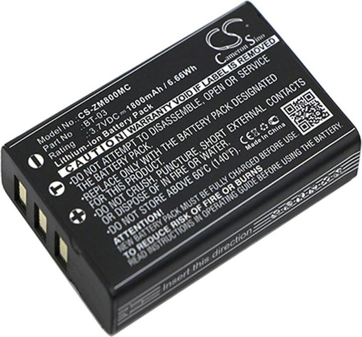Immagine prodotto NoName Batteria per il registratore Zoom Q8, ecc.