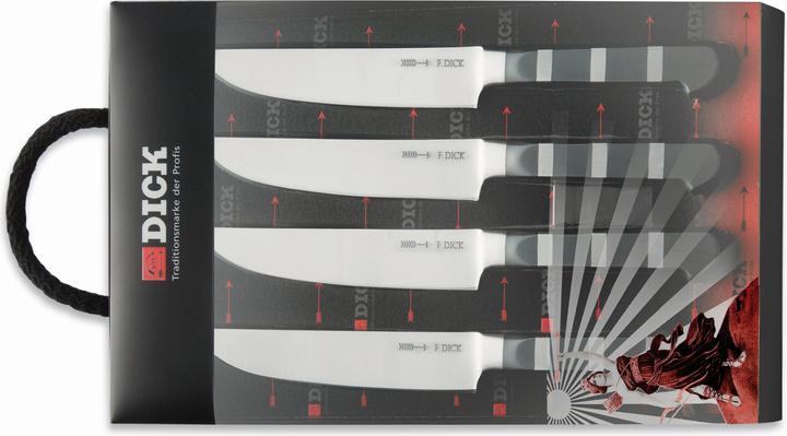 Produktbild F. Dick Steakmesser-Set 1905 (4-teilig, Klingenlänge 12 cm, Steakbesteck, Universalmesser, Fleischme (1905 Stück, Messer)