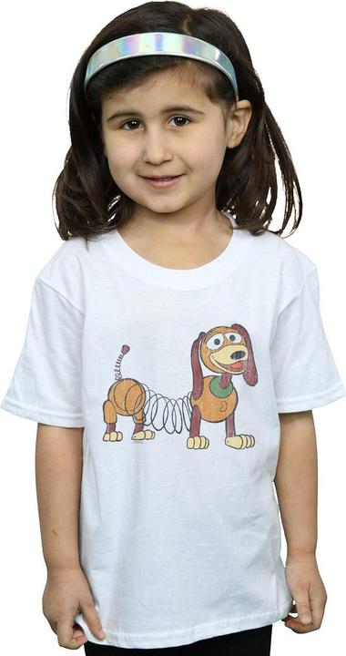 Actual product image Disney Girls Toy Story 4 Slinky Pose Cotton T-Shirt (152, 158)