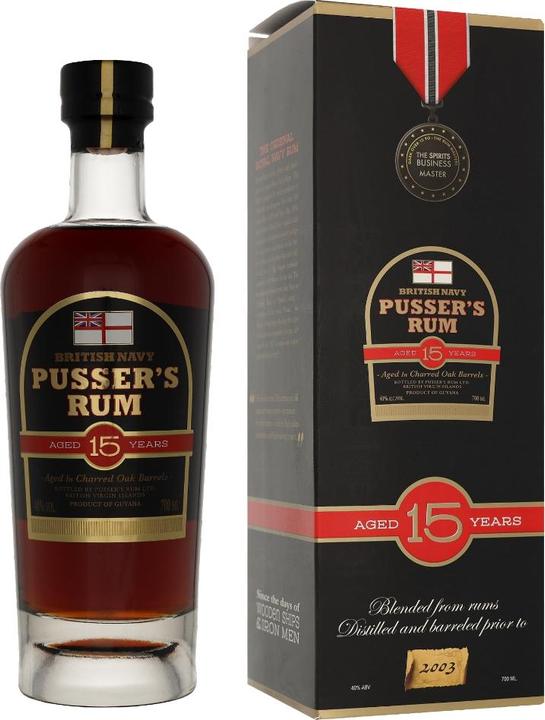 Produktbild Pusser's Rum British Navy Rum (1 x 70 cl)