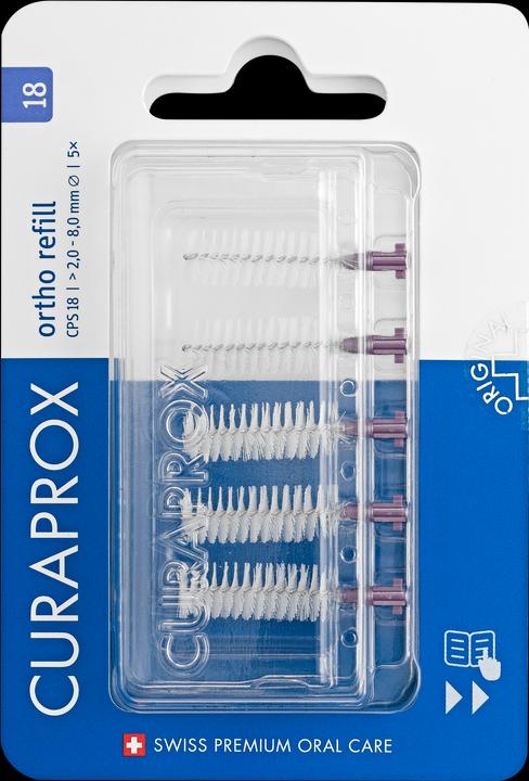 Produktbild Curaprox CPS 18 Ortho Refill (5 x, 8 mm)