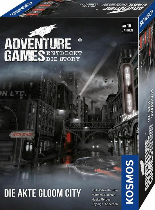 Productafbeelding Kosmos Familiespel Avonturenspel: Het Gloom City Dossier (Duits)