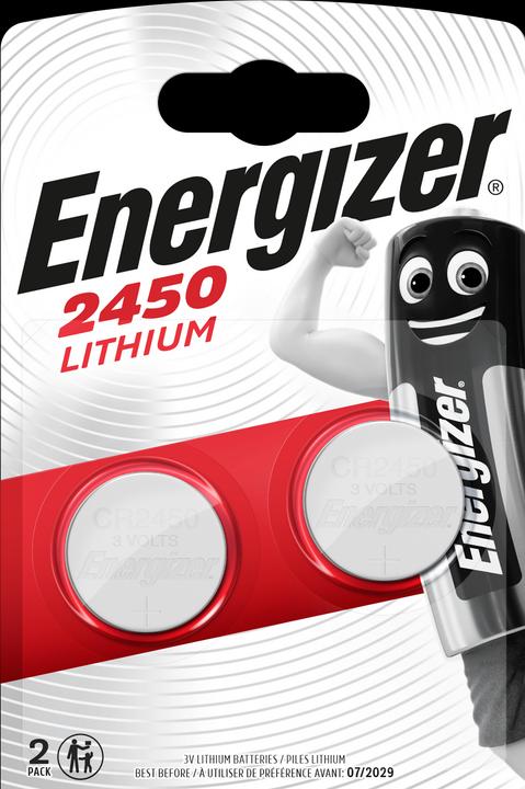 Produktbild Energizer CR2450 Lithium (2 Stk., CR2450, 620 mAh)