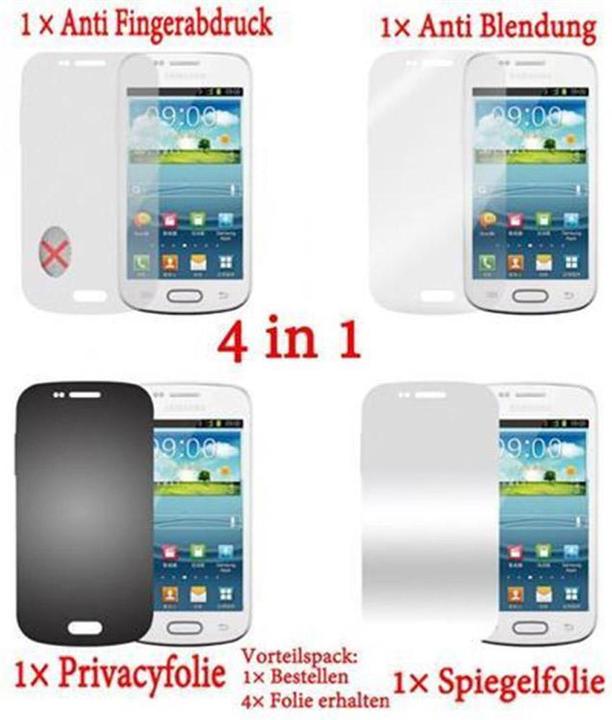 Produktbild Cadorabo 10x / 4x Schutzfolie (1 Stück, Samsung Galaxy Ace 2)