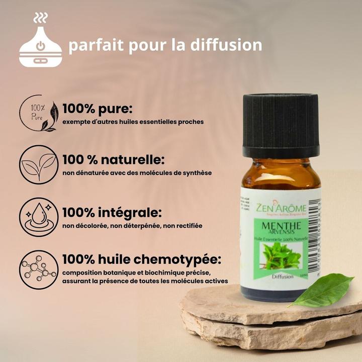 Immagine prodotto Zen Arôme Profumo per ambienti olio essenziale di menta arvensis No.49