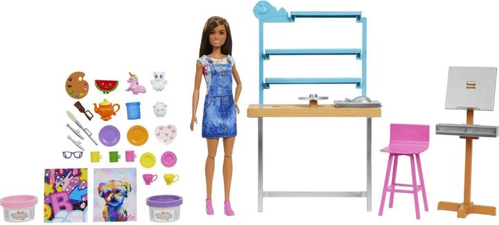 Produktbild Barbie Wellness Kunst- & Kreativ-Atelier