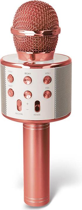 Produktbild Forever Bluetooth-Mikrofon mit Lautsprecher BMS-300 Roségold