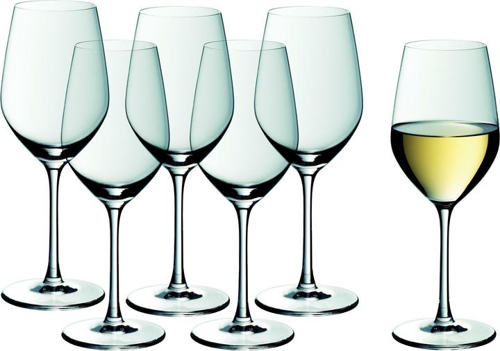 Actual product image WMF White wine goblet easy Plus,6ER GP (39 cl, 6 Glasses, White wine glasses)