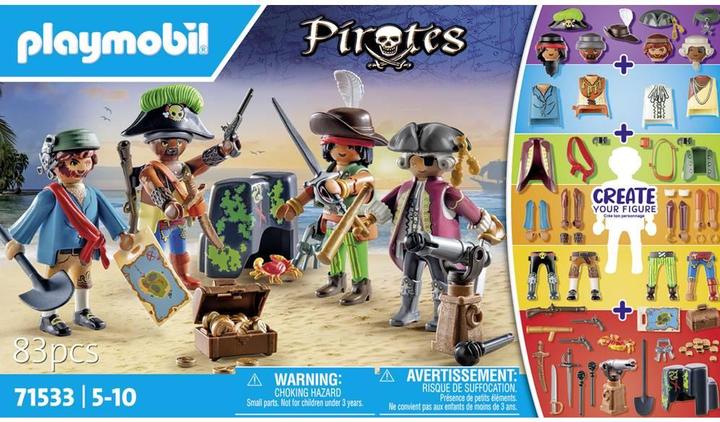 Produktbild Playmobil Meine Figuren: Piraten (71533, Playmobil Pirates)