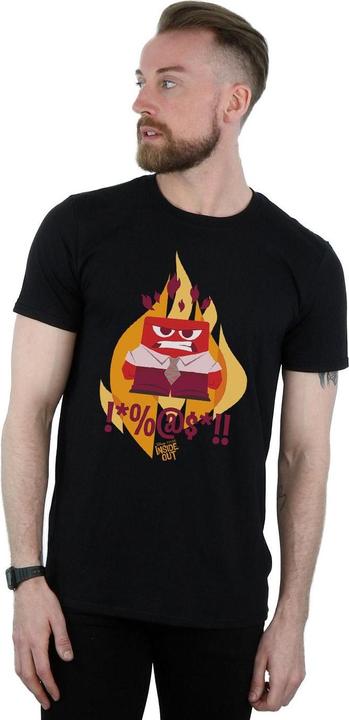 Actual product image Disney Mens Inside Out Fired Up T-Shirt (L)