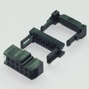 Actual product image OEM Female connector 2x05 Pin 2.54mm DIN 41651