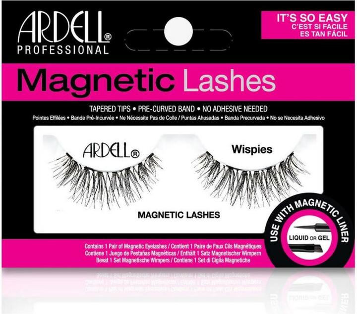 Ardell Single Magnetic Lashes - ideal in Verbindung mit dem Magnetic Lash Liner (Style Wispies) (Künstliche Wimpern)