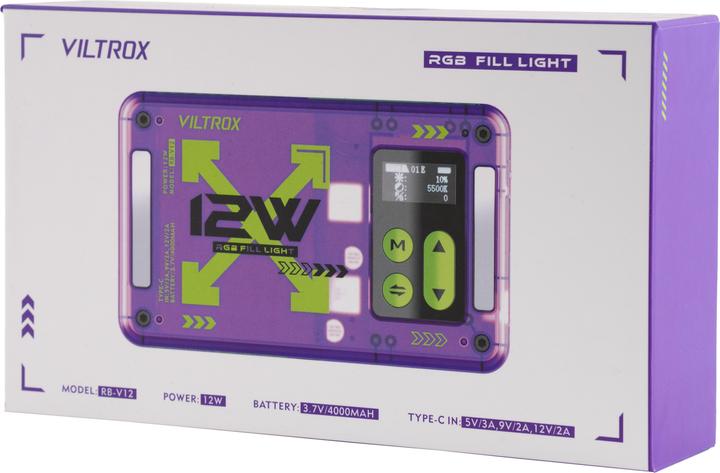 Actual product image Viltrox RB-V12 (Video light)