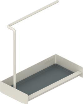 Actual product image Peka Metall Piuro Sink grau