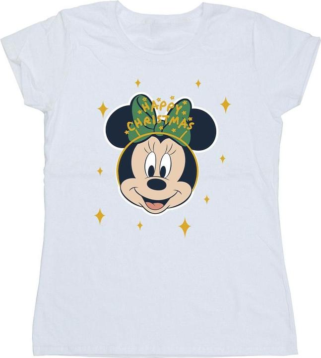 Disney Minnie Mouse Happy Christmas TShirt (S)