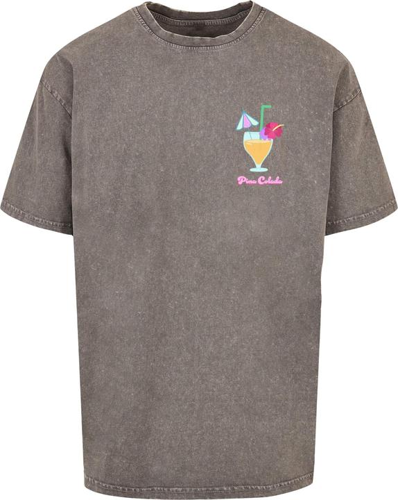 Immagine prodotto Merchcode Pina Colada - Maglietta oversize pesante lavata con acido - 112847 (L)