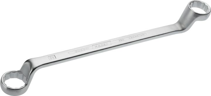 Image du produit HAZET Clé polygonale double 630-30X32 ∙ Profil à 12 pans extérieurs ∙ 30 x 32 mm (30 mm, 32 mm)